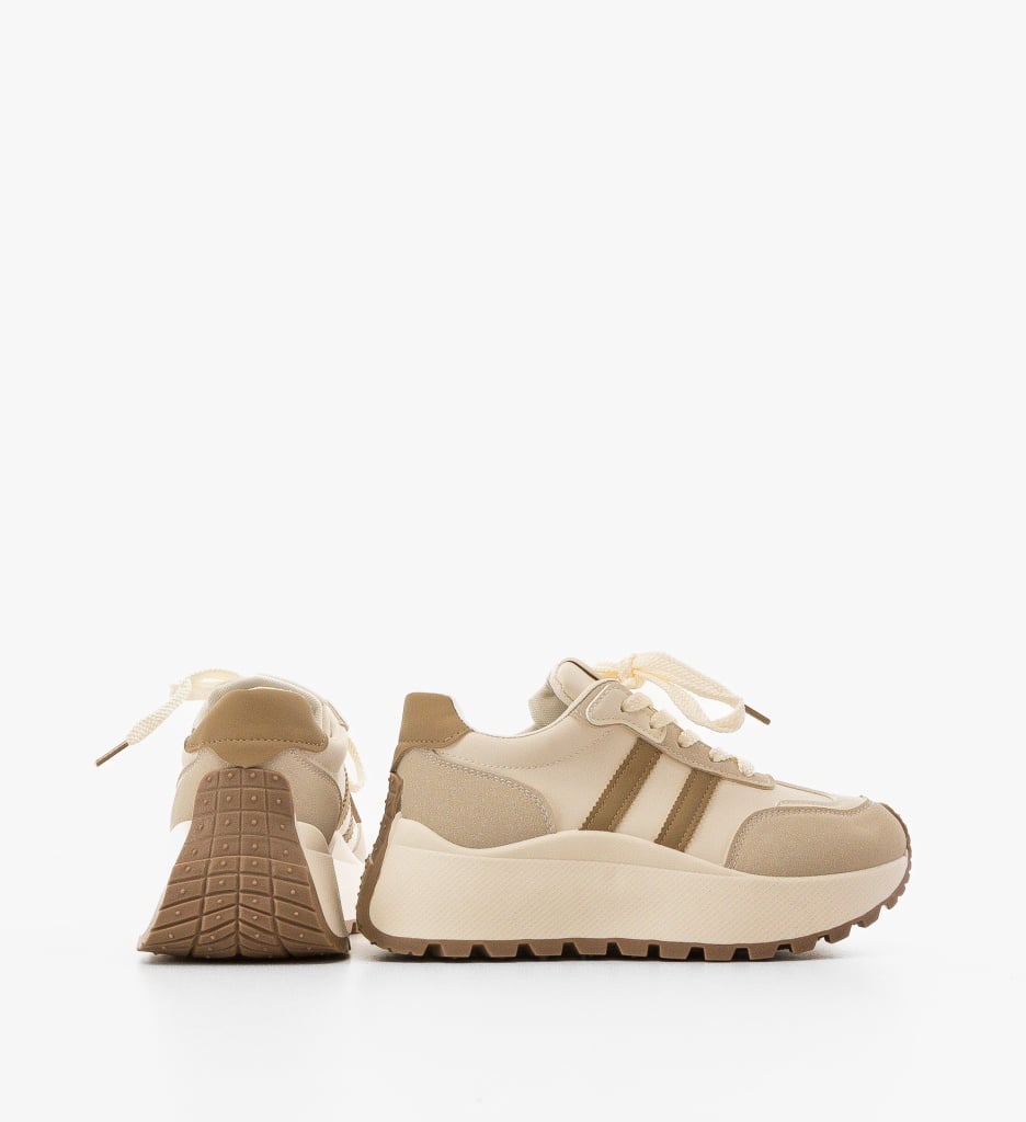 Sneakers dama Galile Khaki - 4 | YEO