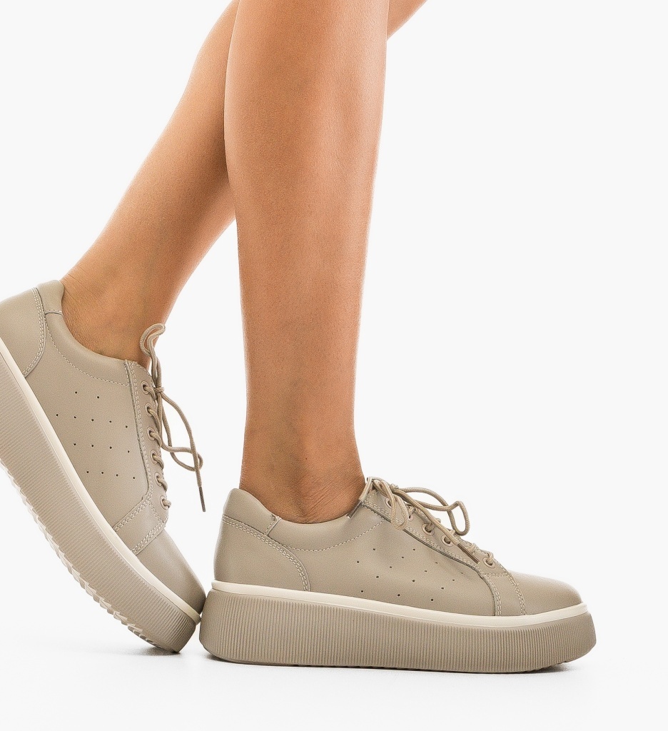 Sneakers dama Jebry Gri - 2 | YEO