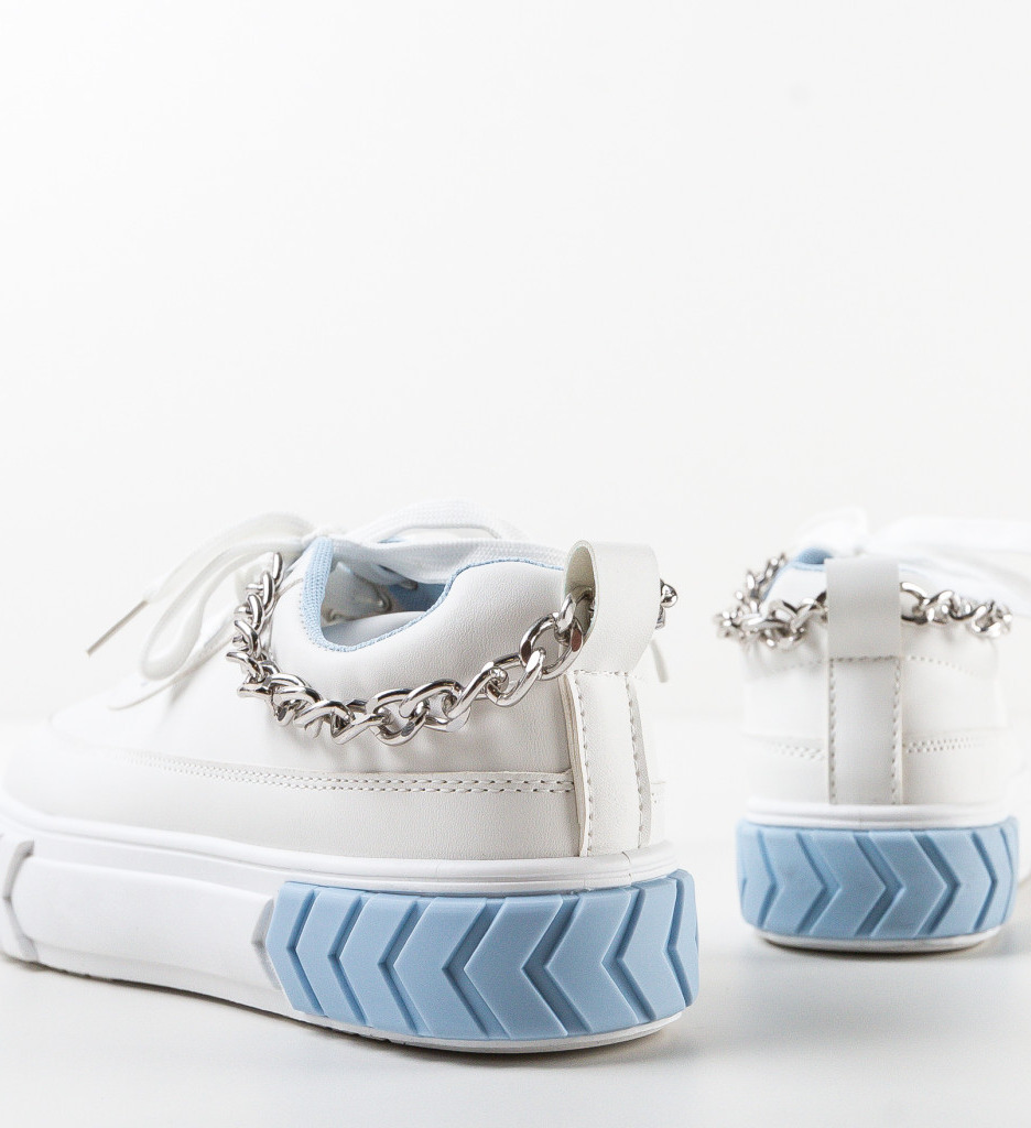 Sneakers dama Jobe Albastri - 5 | YEO