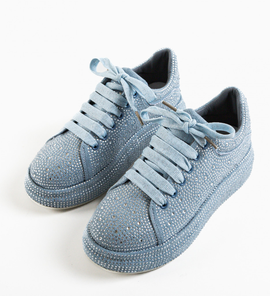 Sneakers dama Maaike Gri - 5 | YEO