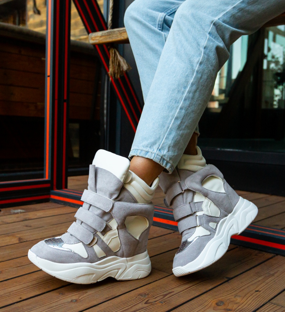 Sneakers dama Marran Albi - 2 | YEO