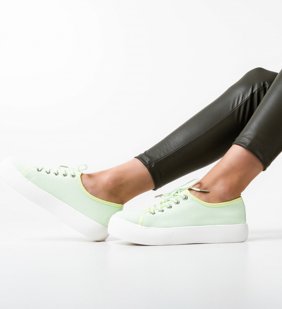 Sneakers dama Miruna Verzi - 1 | YEO