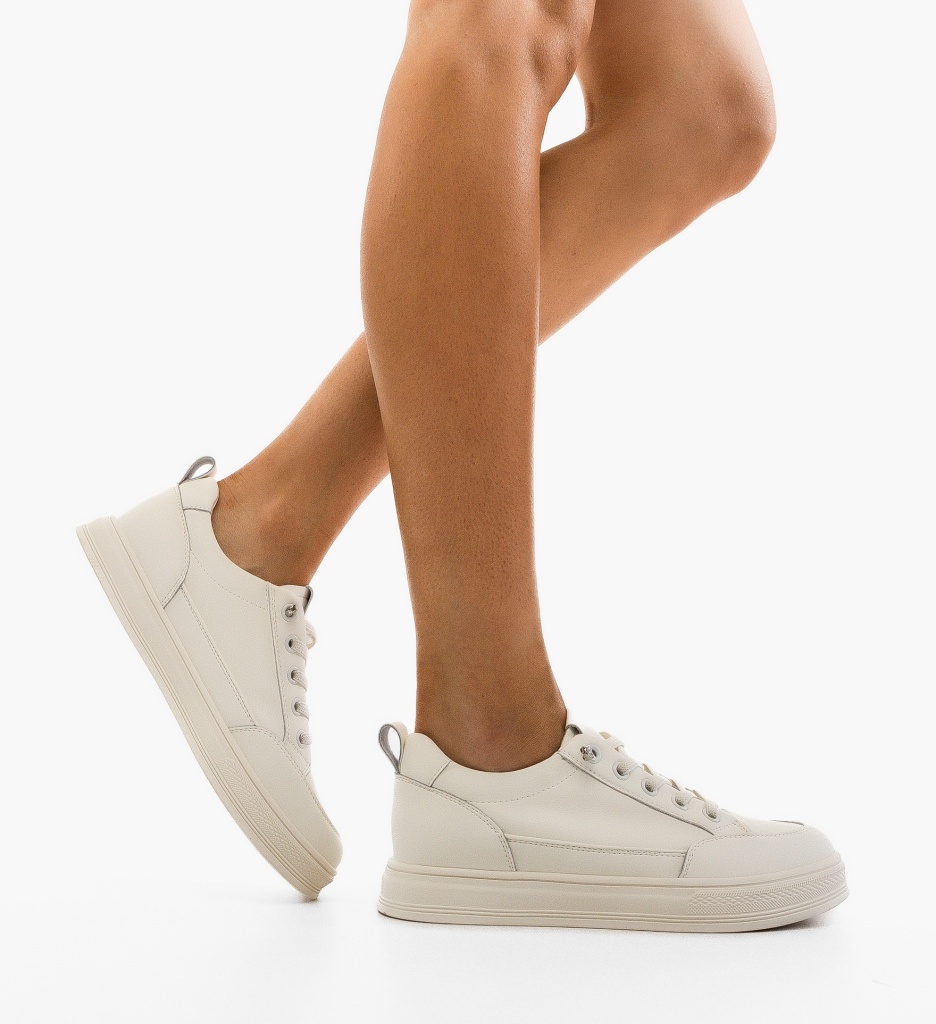 Sneakers dama Mumbai Bej - 3 | YEO