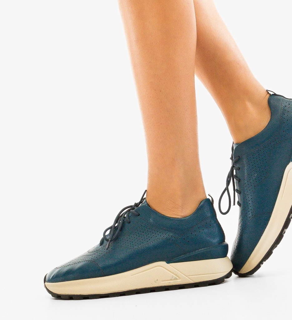 Sneakers dama Tuyaa Albastri - 3 | YEO