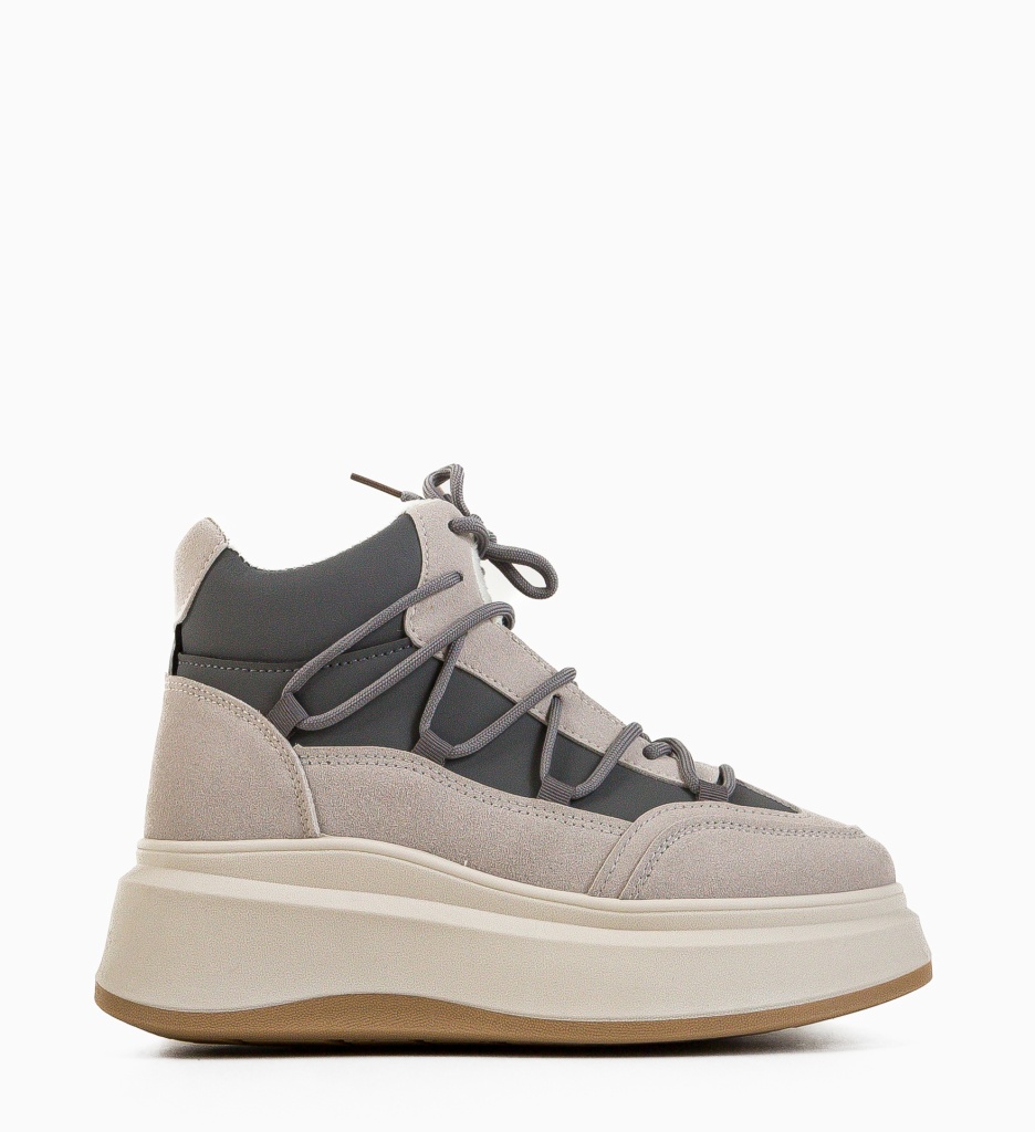 Sneakers dama Voldus Gri - 5 | YEO