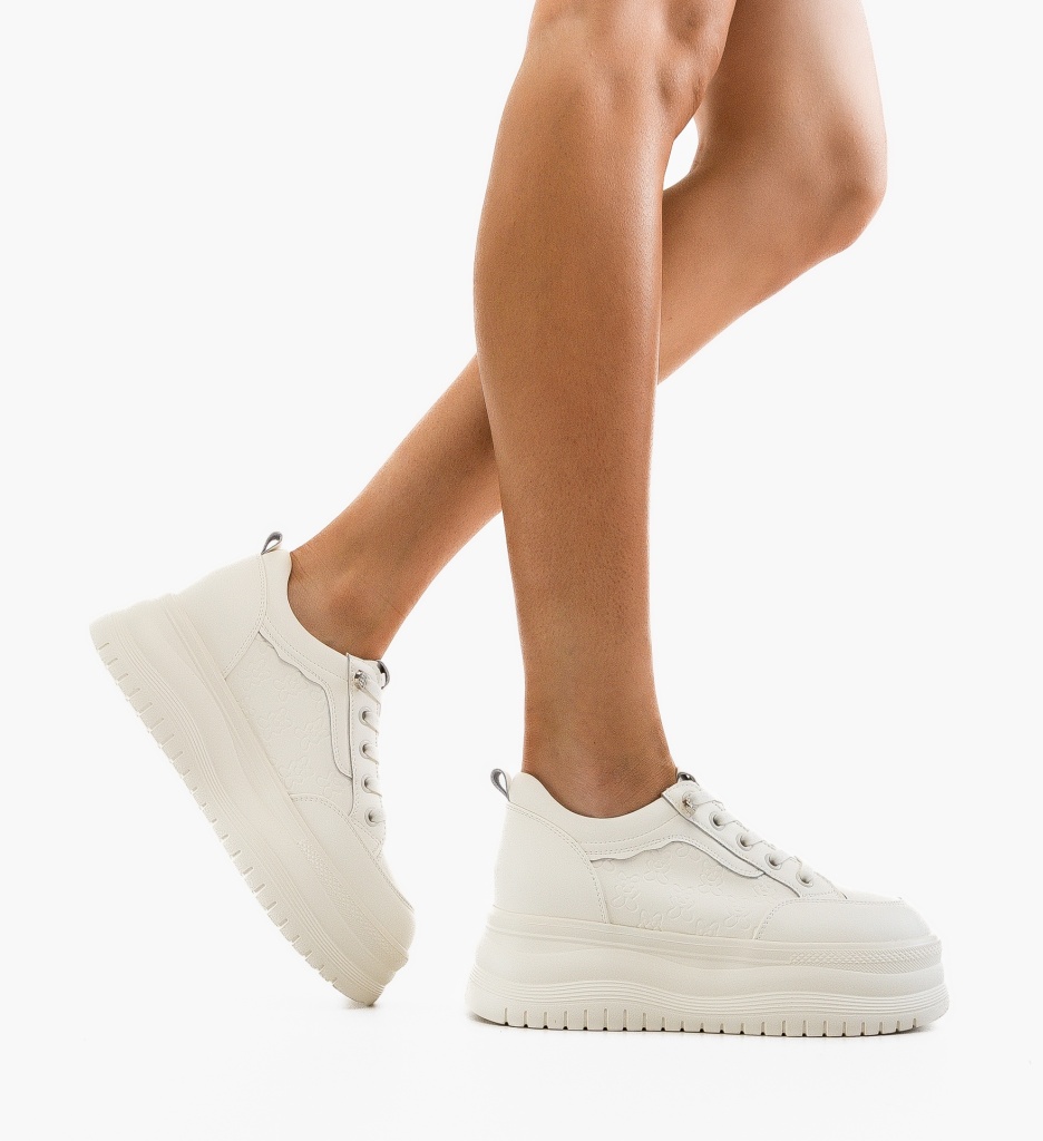 Sneakers dama Zeland Bej - 1 | YEO