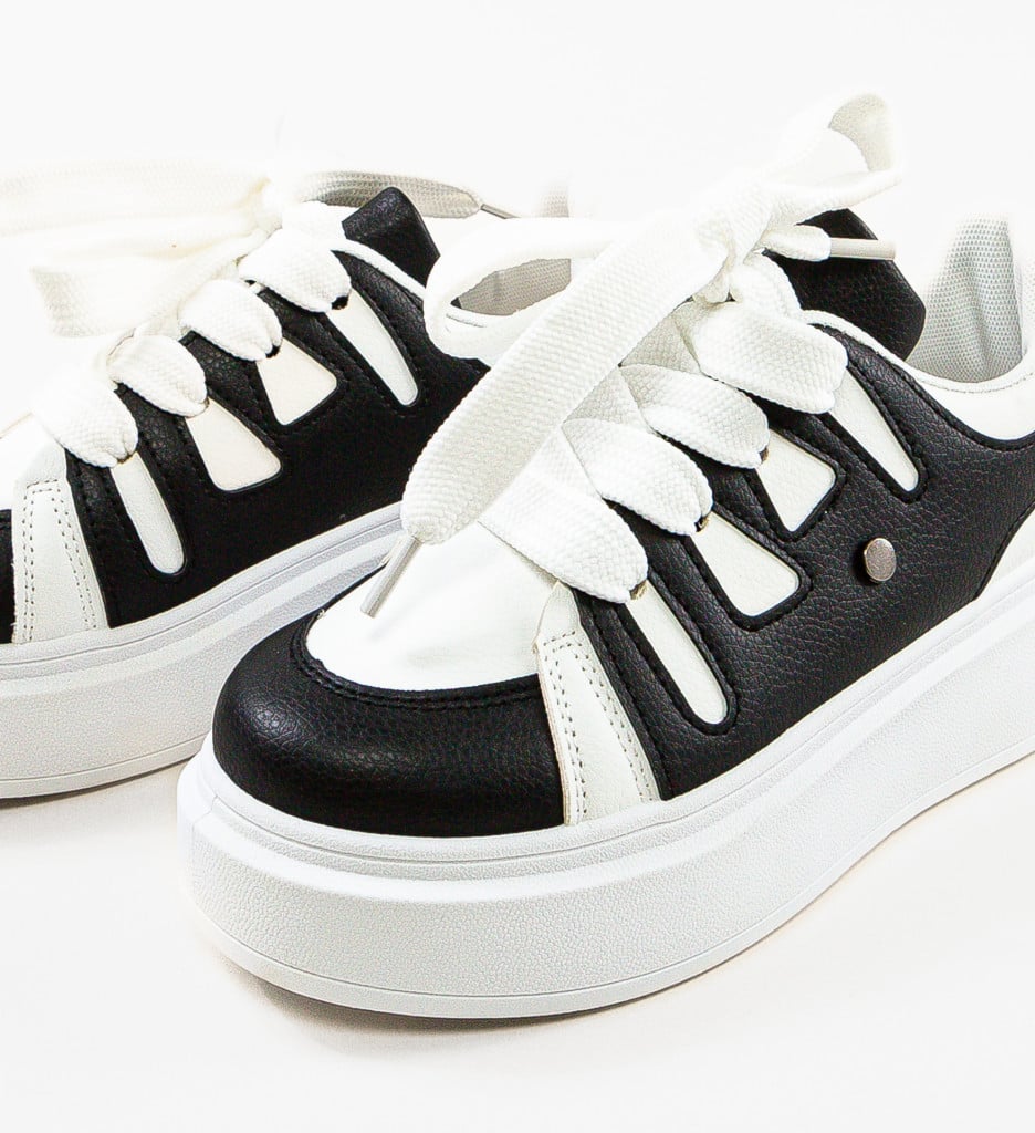 Sneakers dama Zohai Negri - 4 | YEO