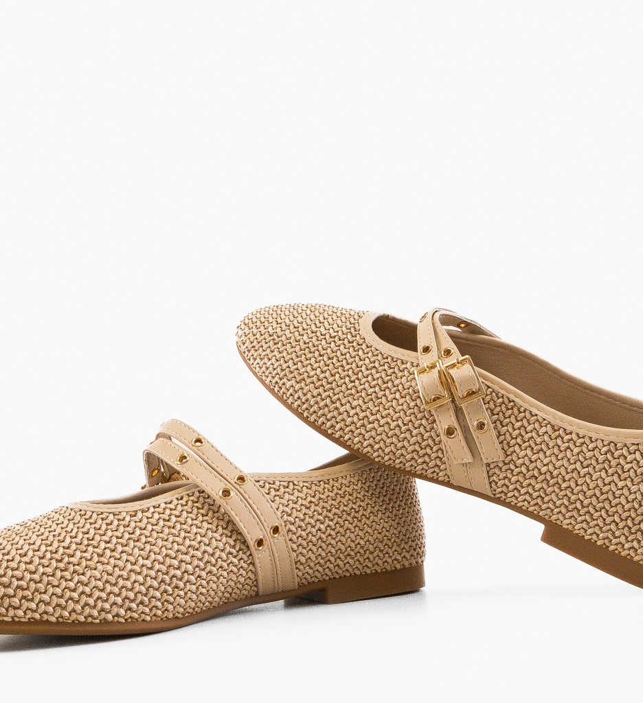 Balerini dama Peck Bej - 5 | YEO