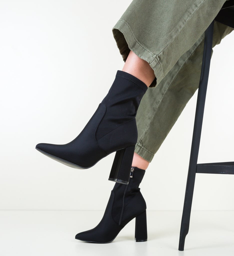 Botine Cash Negre - 1 | YEO