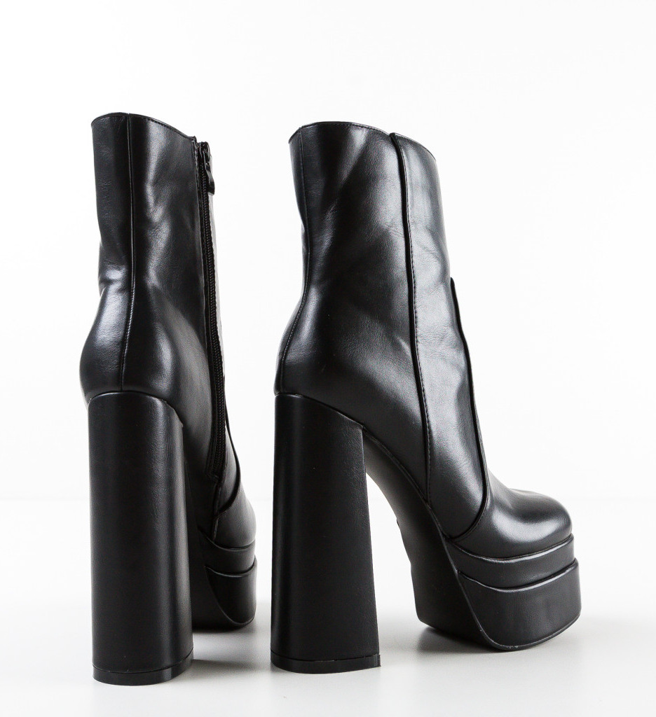 Botine dama Aimond Negre - 4 | YEO