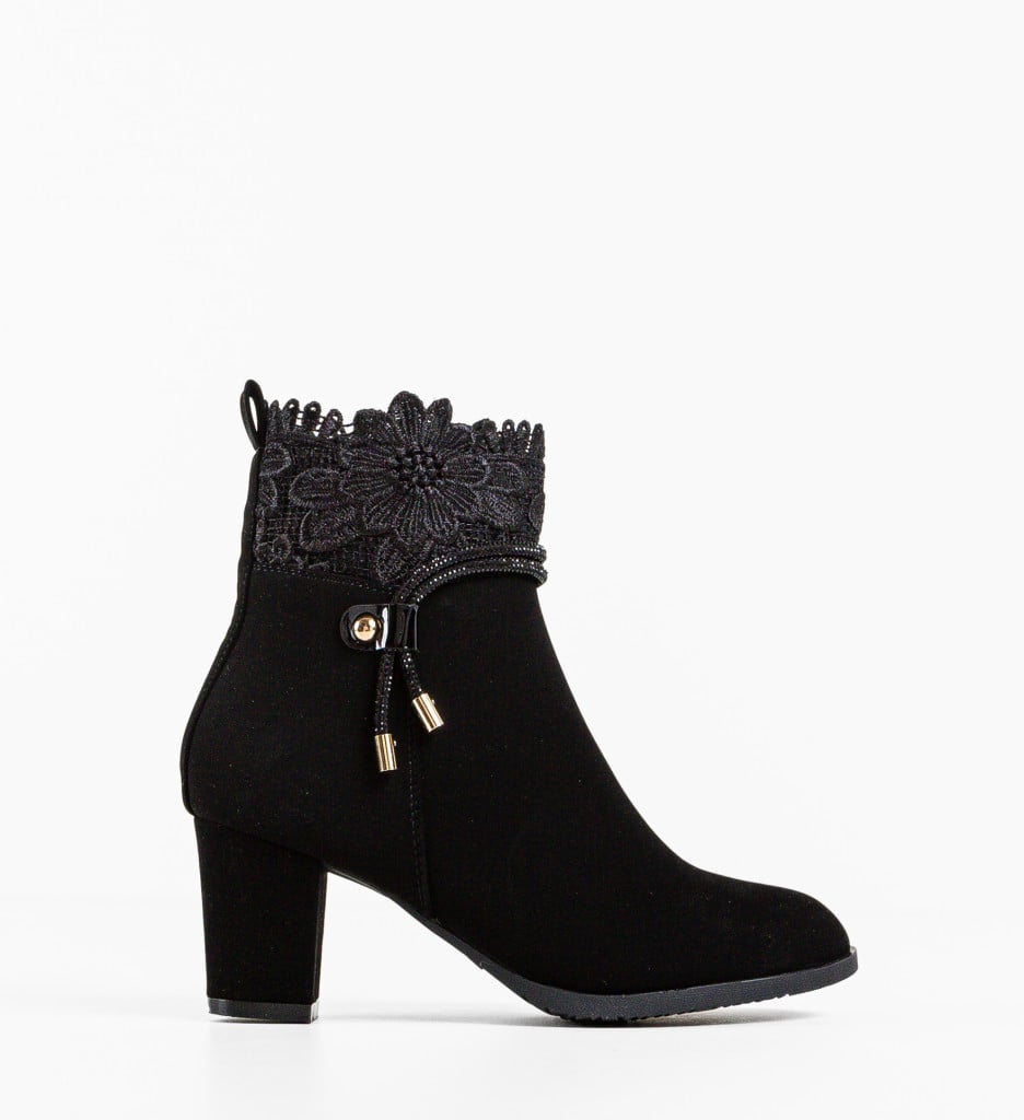 Botine dama Aishah Negre - 3 | YEO