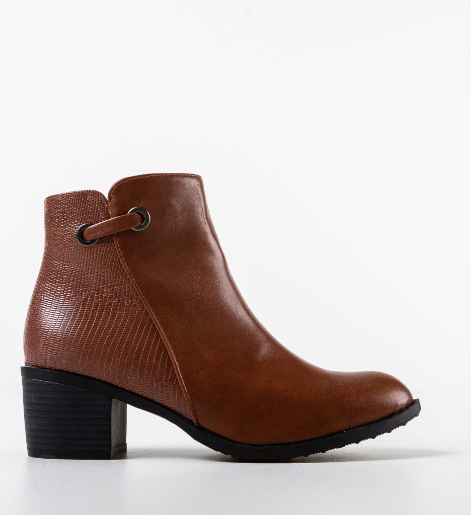 Botine dama Akron Camel - 4 | YEO