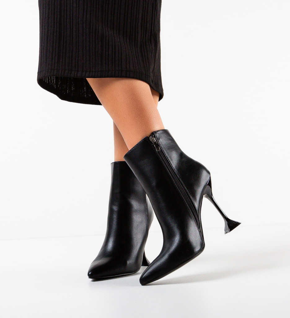 Botine dama Arianna Negre