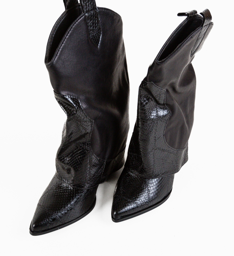 Botine dama Austyn Negre - 5 | YEO