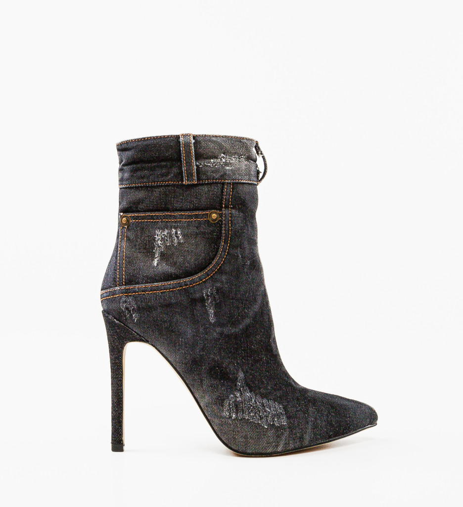 Botine dama Byron Negre - 5 | YEO