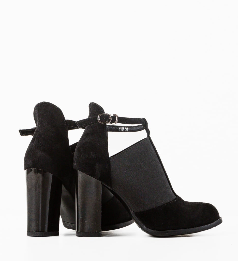 Botine dama Celeste Negre 2 - 4 | YEO