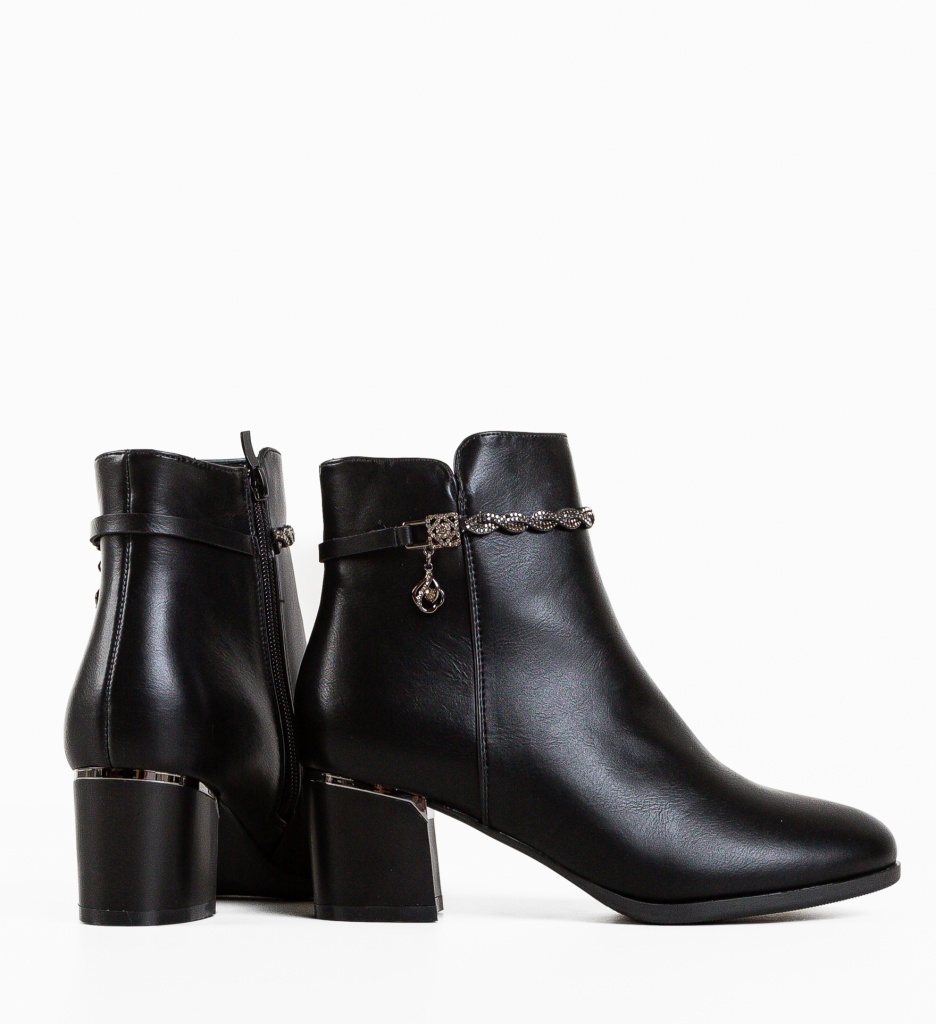 Botine dama Damja Negre - 5 | YEO