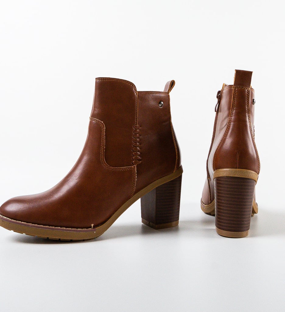 Botine dama Dogan Camel - 4 | YEO