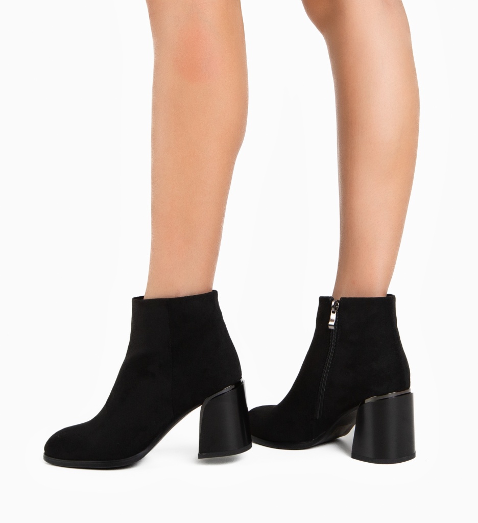 Botine dama Fadana Negre - 2 | YEO