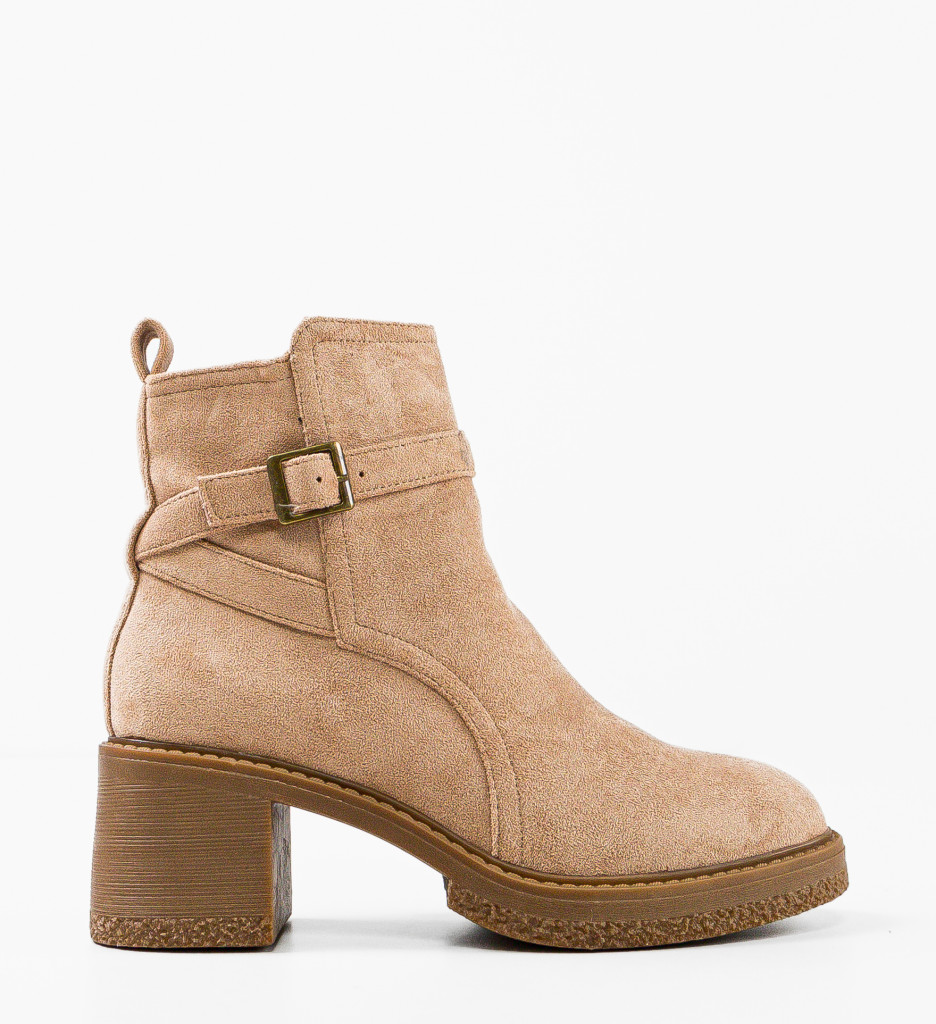 Botine dama Faha Khaki - 3 | YEO