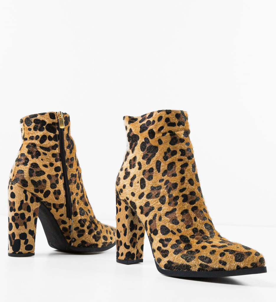 Poze Botine dama Famusa Print depurtat.ro 