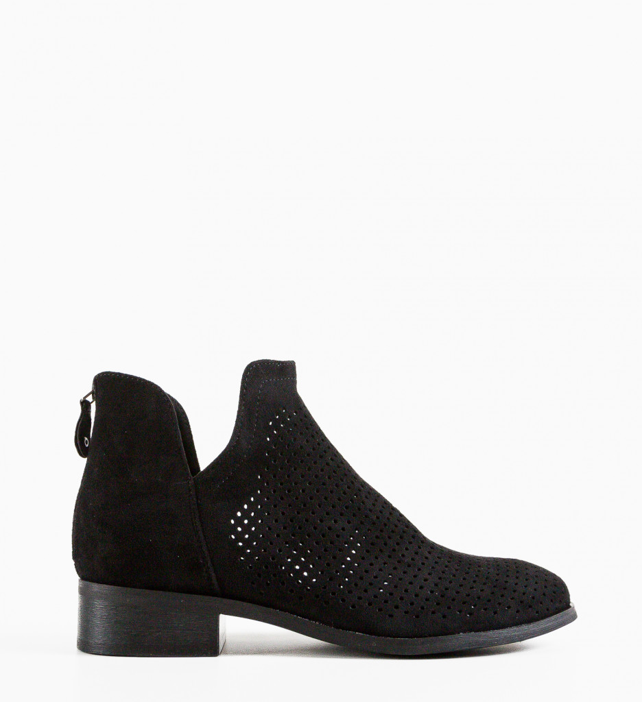 Botine dama Felt Negre - 5 | YEO