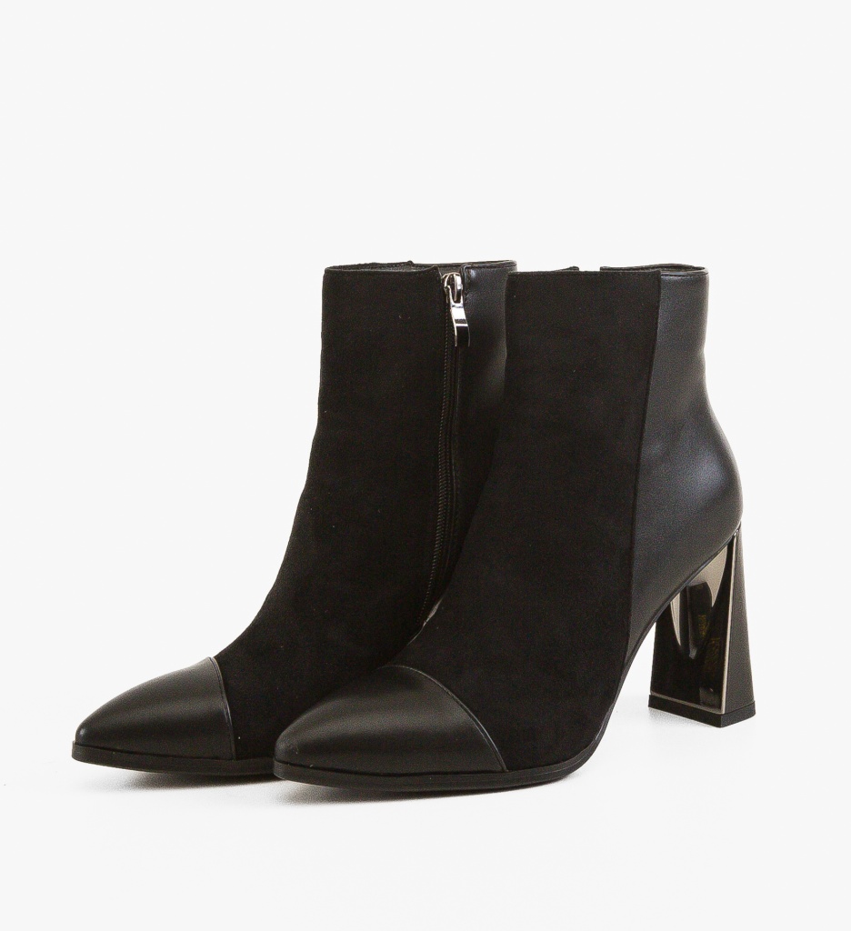 Botine dama Florence Negre - 4 | YEO