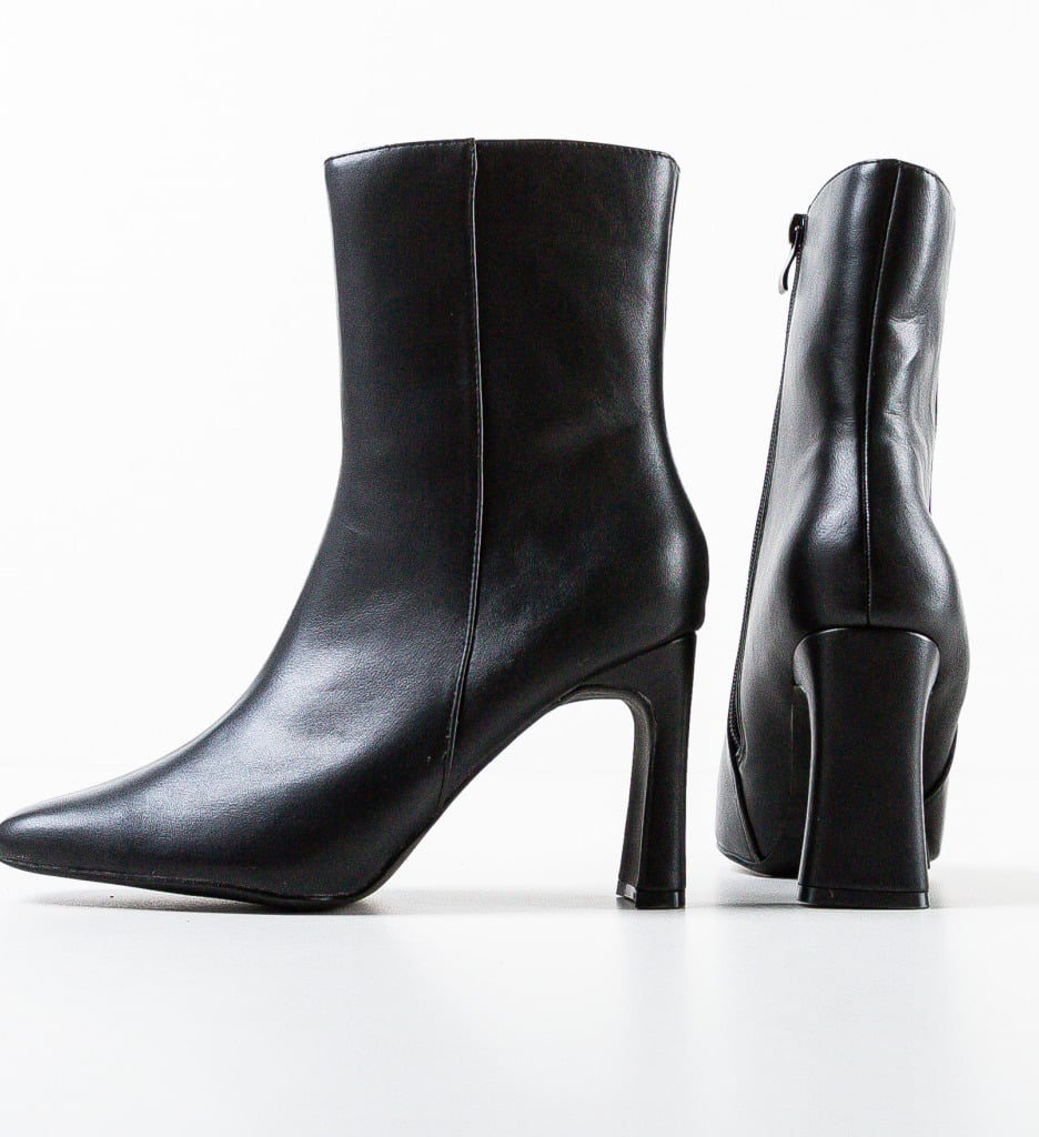 Botine dama Fraz Negre - 5 | YEO