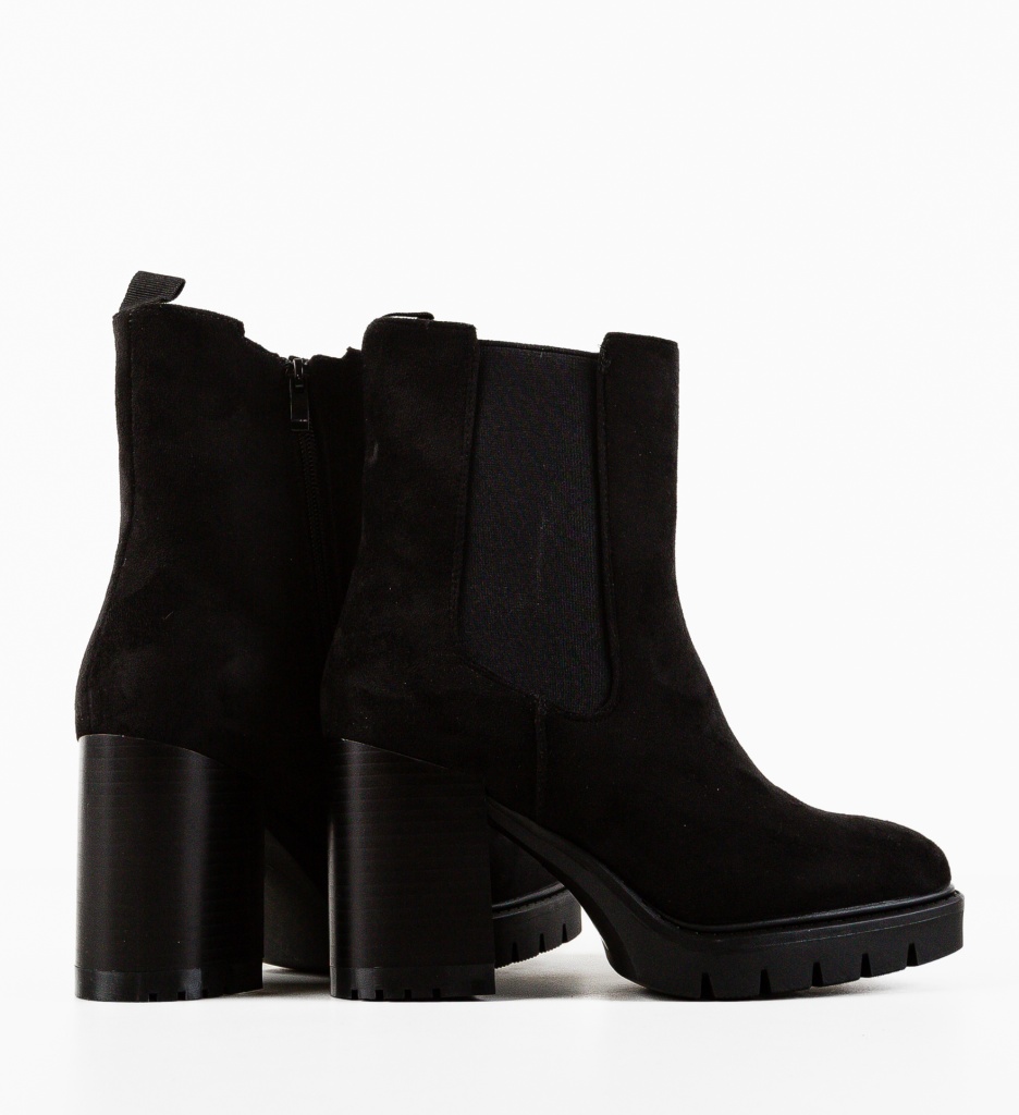 Botine dama Gideon Negre - 4 | YEO