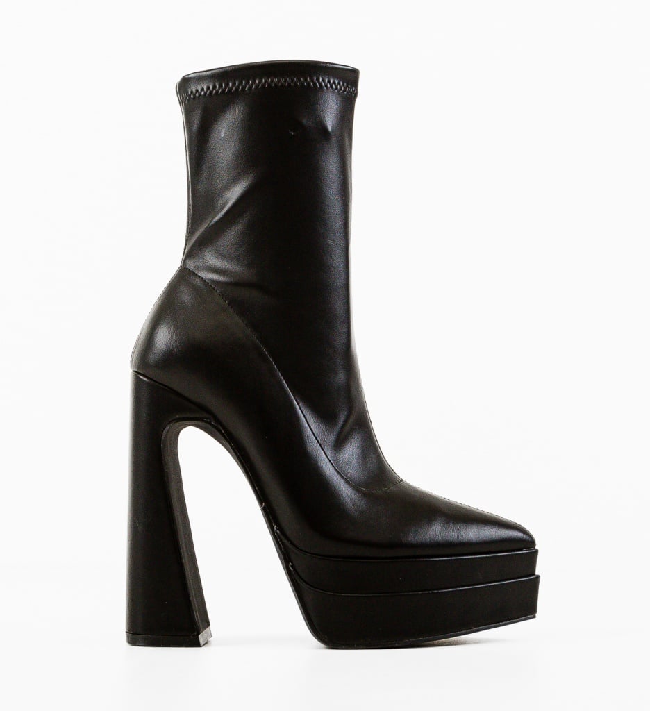 Botine dama Gilmour Negre - 2 | YEO