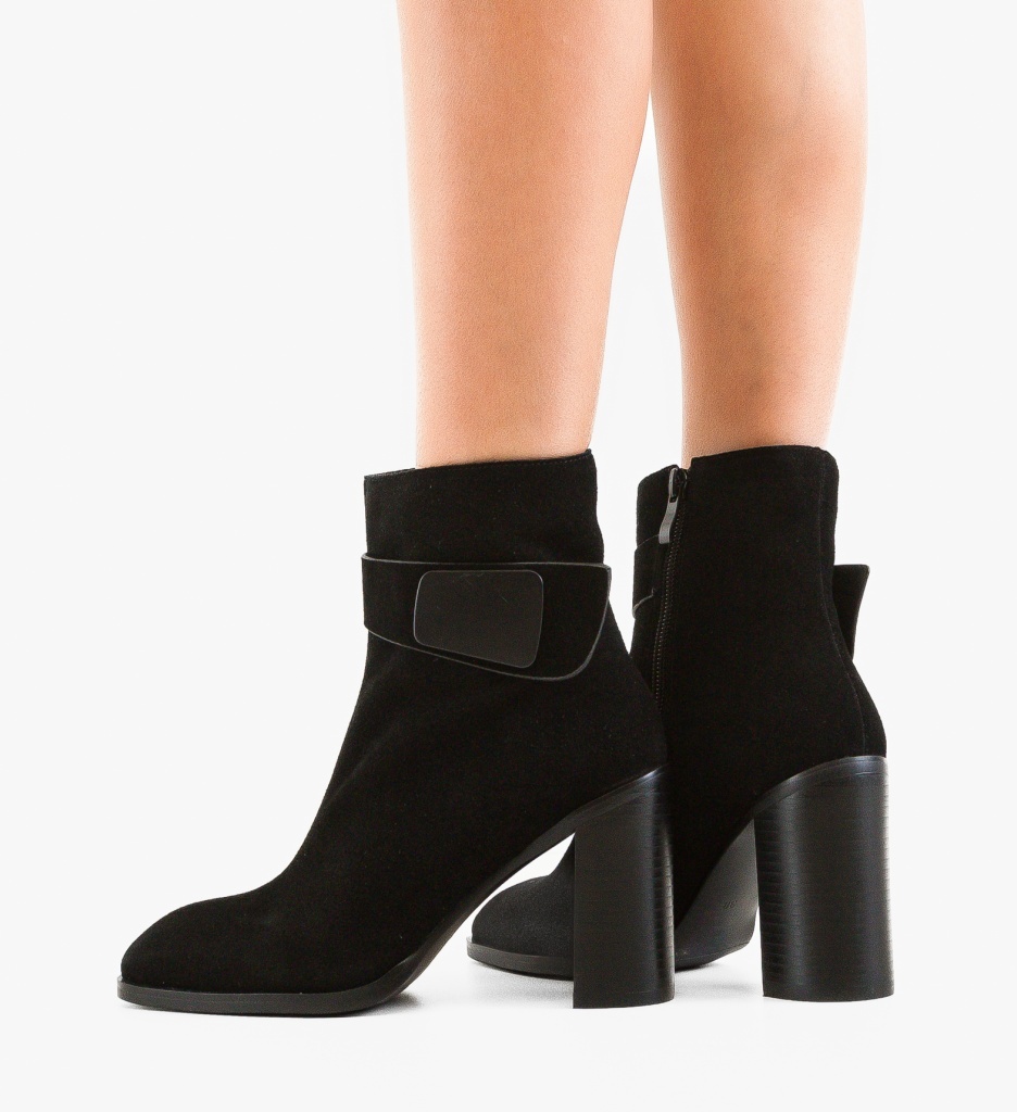 Botine dama Glaray Negre - 1 | YEO