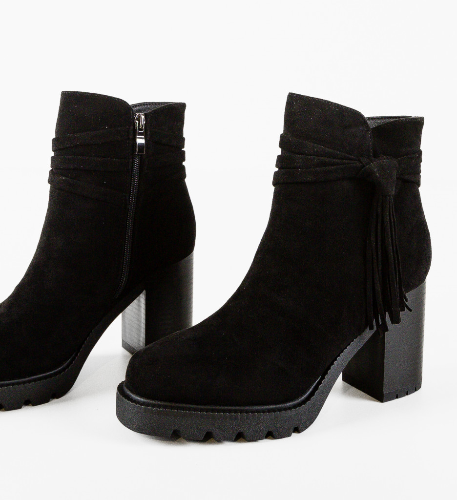 Botine dama Graps Negre - 5 | YEO