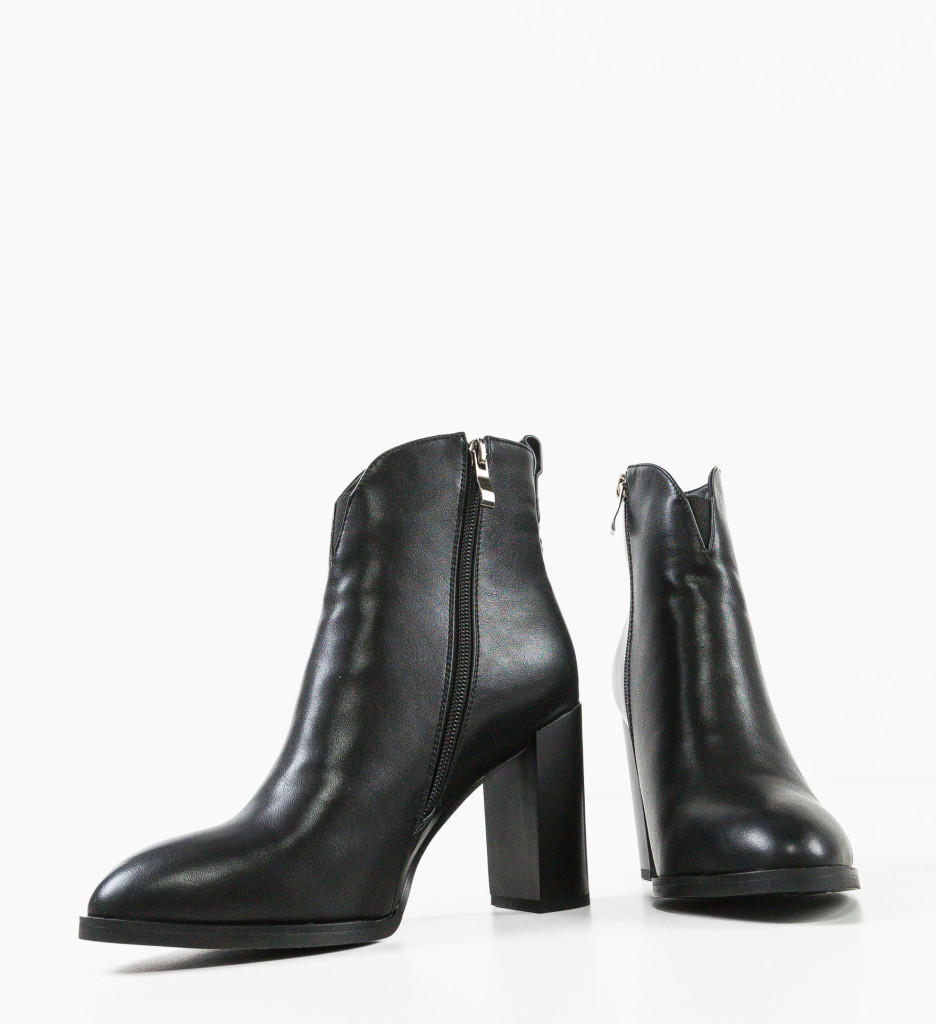 Botine dama Hanlanaze Negre - 3 | YEO