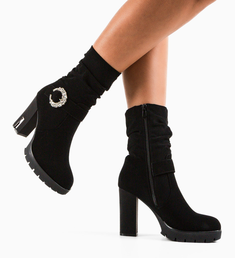 Botine dama Hone Negre - 1 | YEO