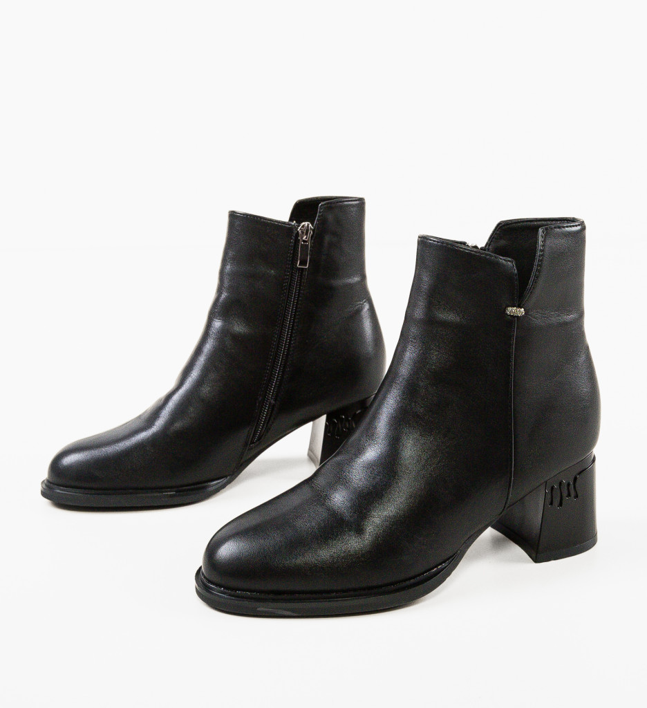 Botine dama Isadora Negre - 5 | YEO