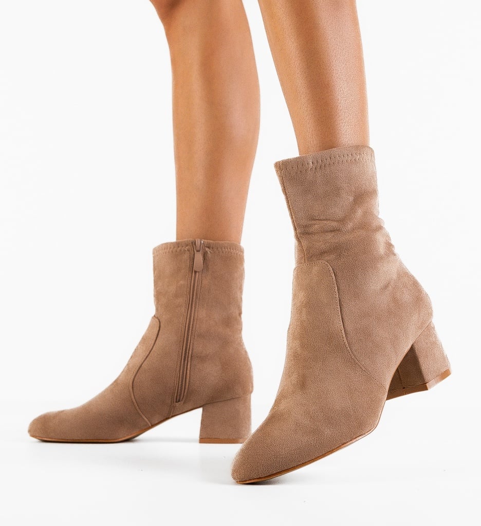 Botine dama Ismael Khaki - 3 | YEO