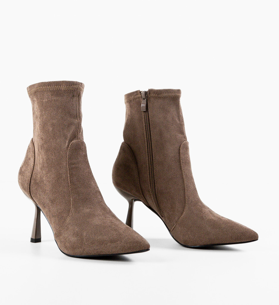 Botine dama Jak Khaki - 6 | YEO