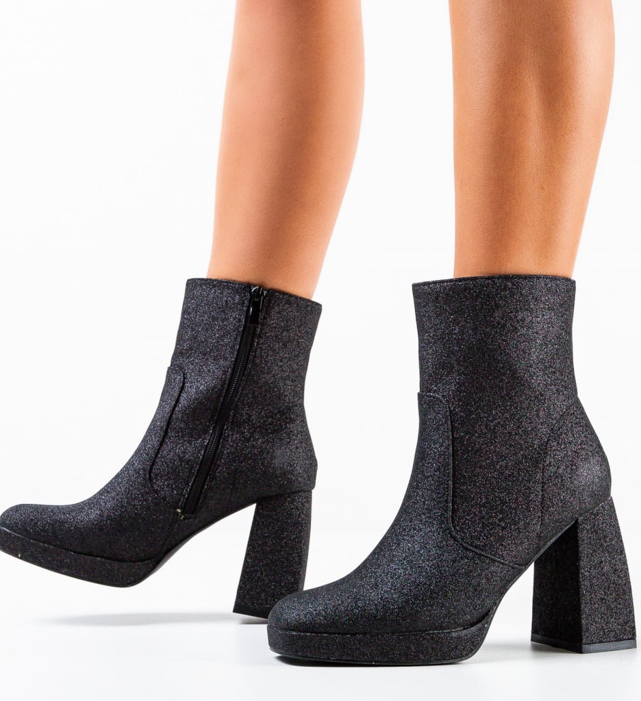 Botine dama Jazzo Negre - 2 | YEO