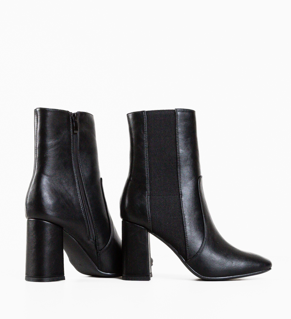 Botine dama Linds Negre 2 - 4 | YEO