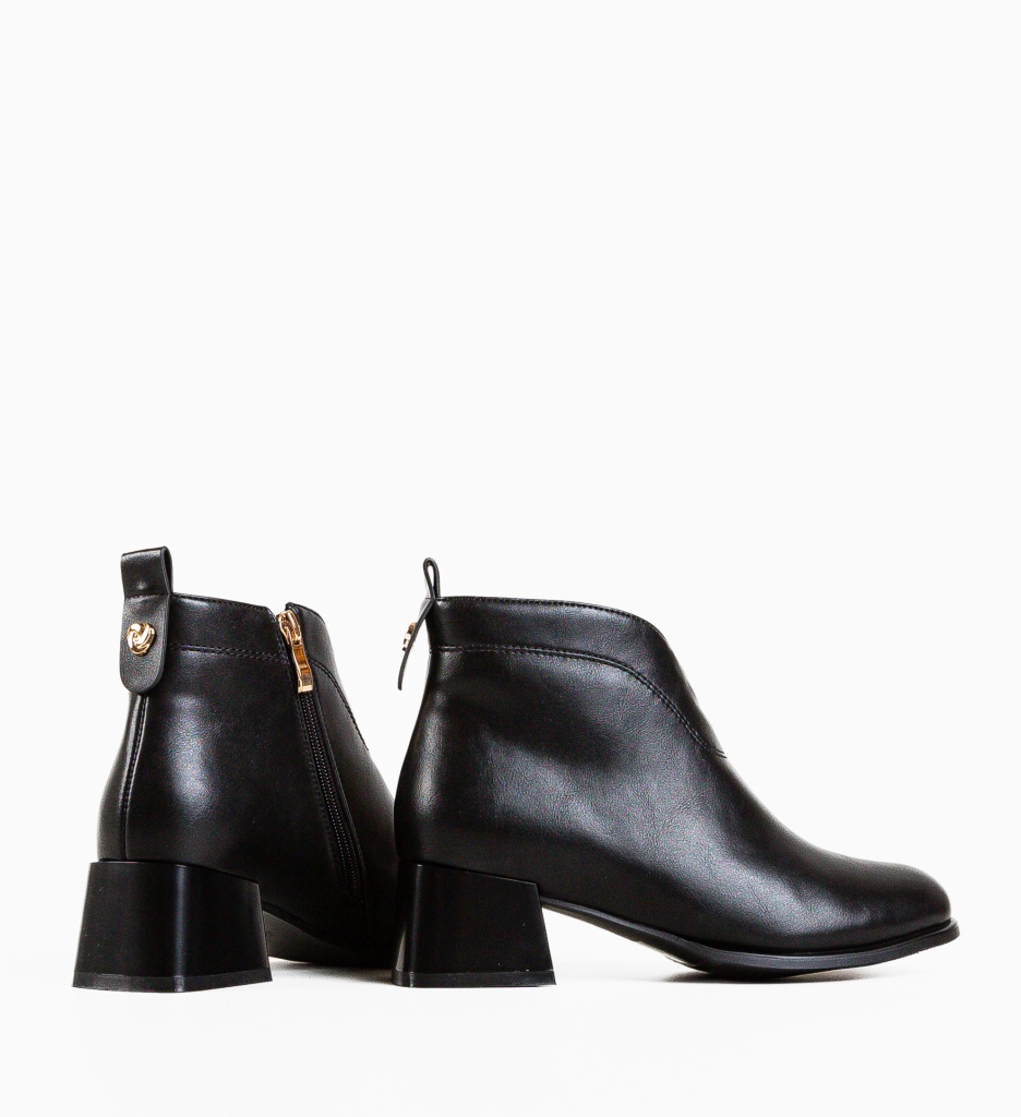 Botine dama Loghin Negre 2 - 4 | YEO