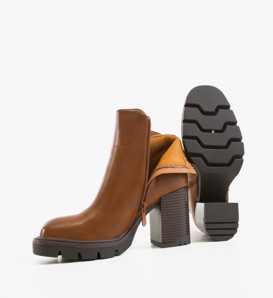Botine dama Lowri Camel - 4 | YEO