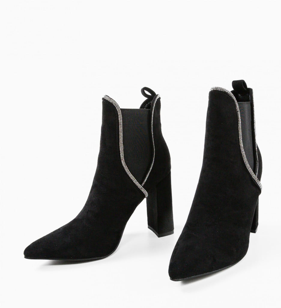 Botine dama Mckay Negre 2 - 4 | YEO