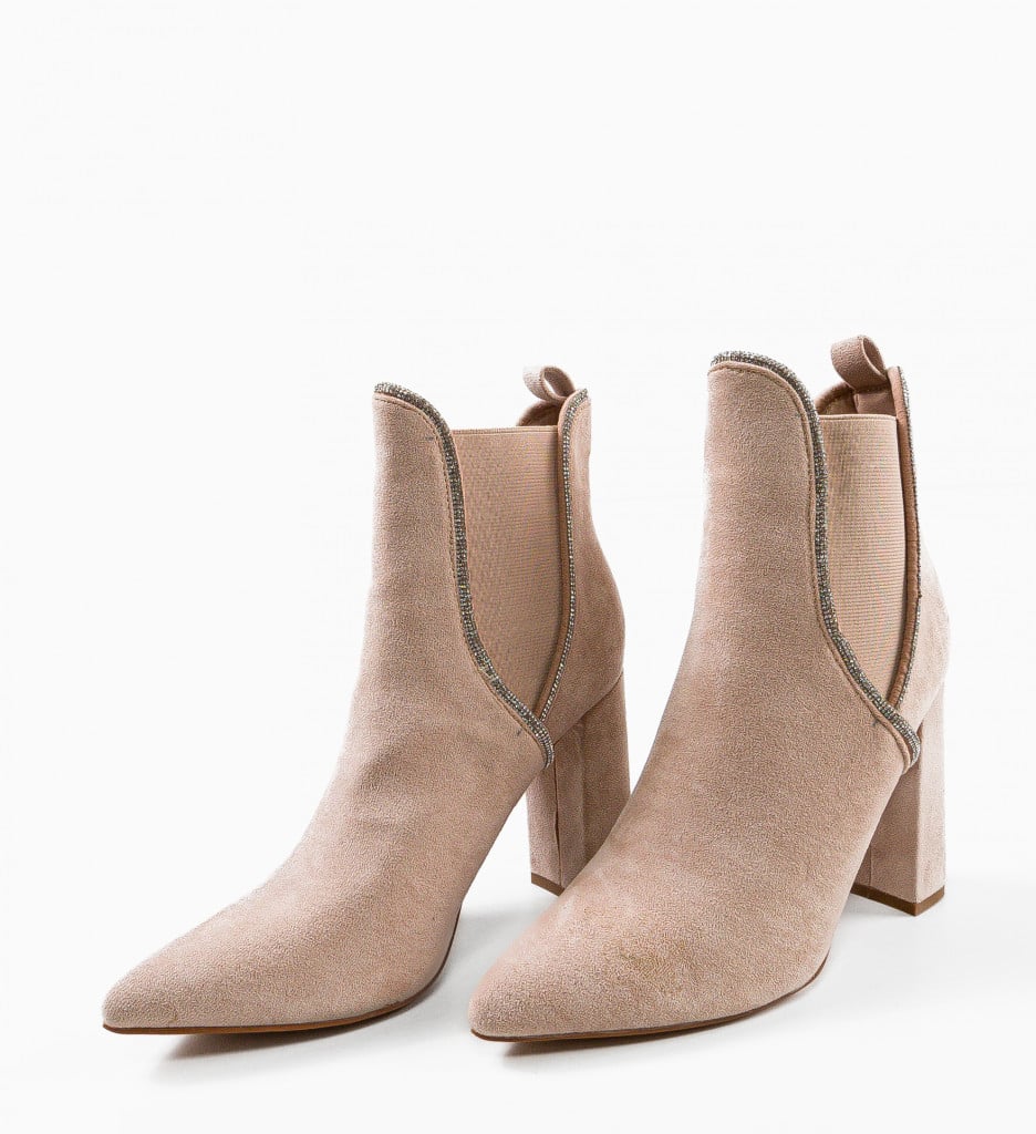 Botine dama Mckay Nude - 4 | YEO