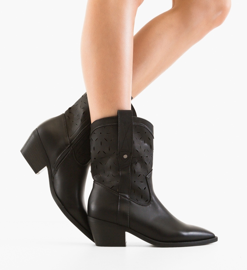 Botine dama Mich Negre