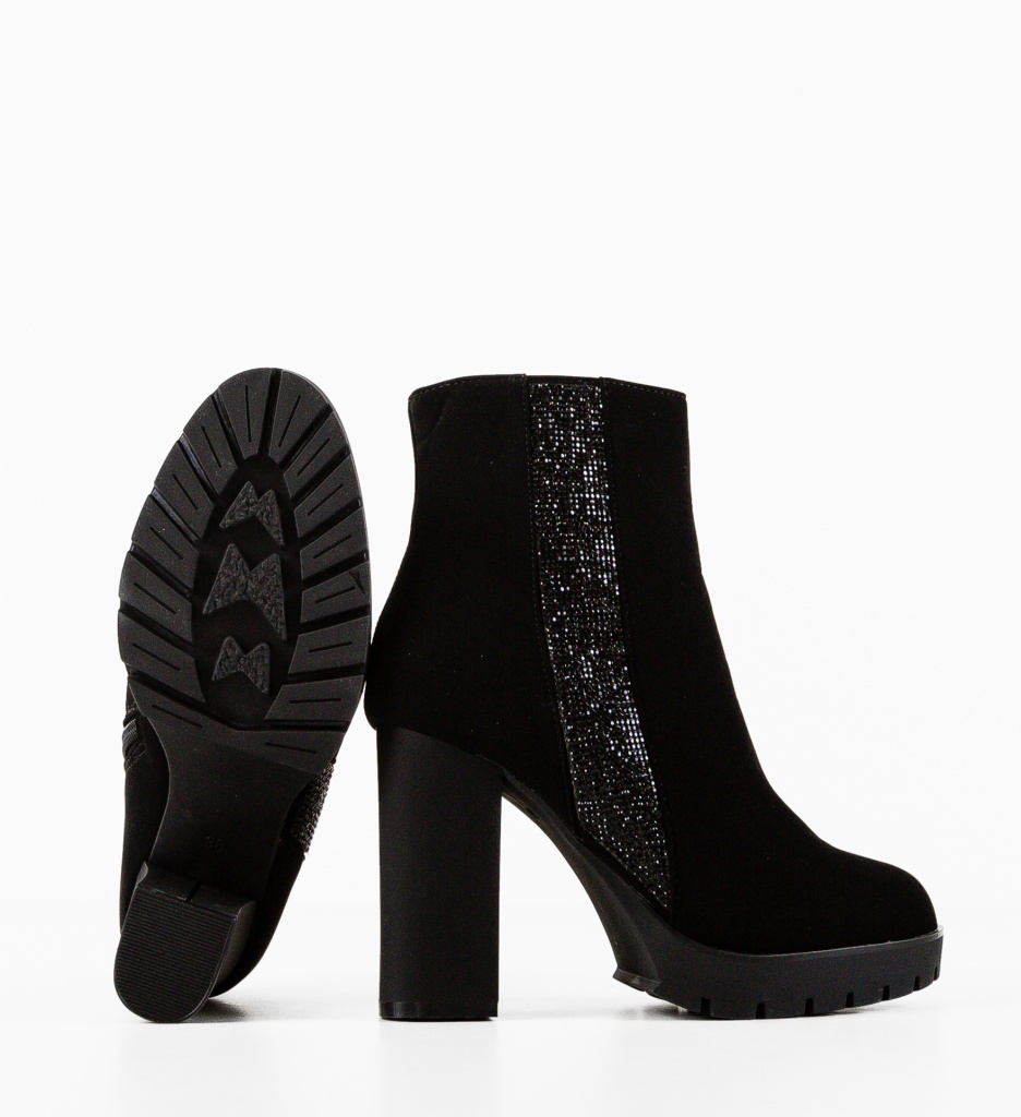 Botine dama Nabil Negre - 5 | YEO