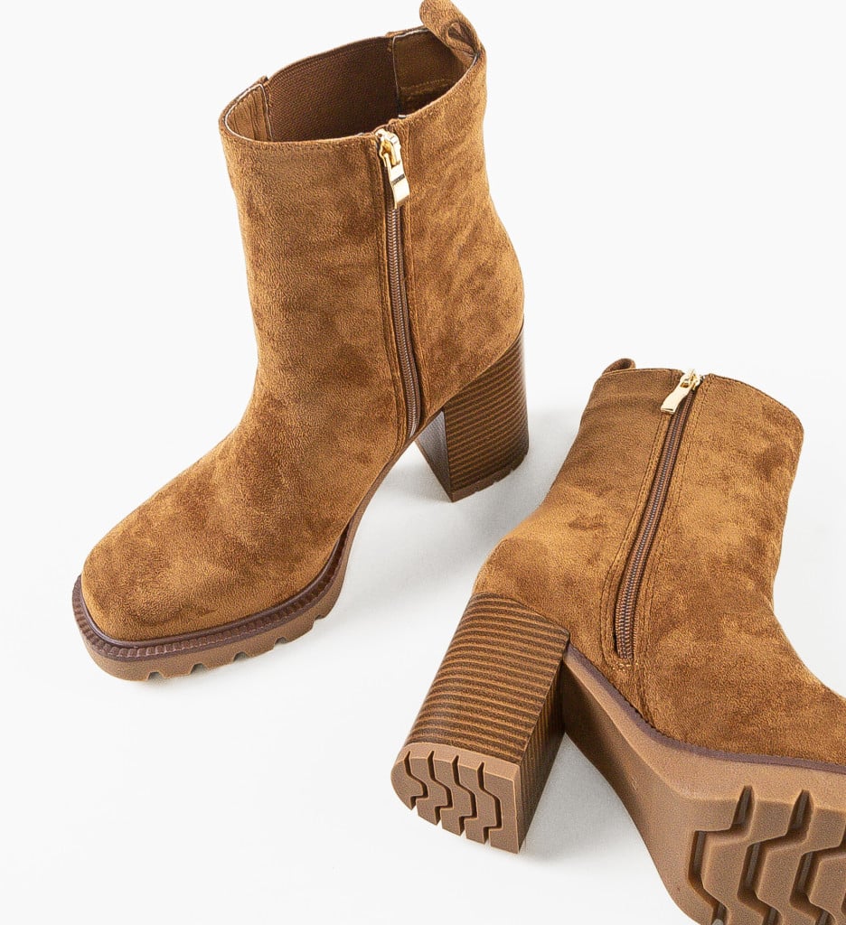 Botine dama Nevymar Camel - 5 | YEO