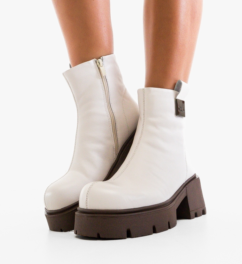 Botine dama Opah Albe - 2 | YEO