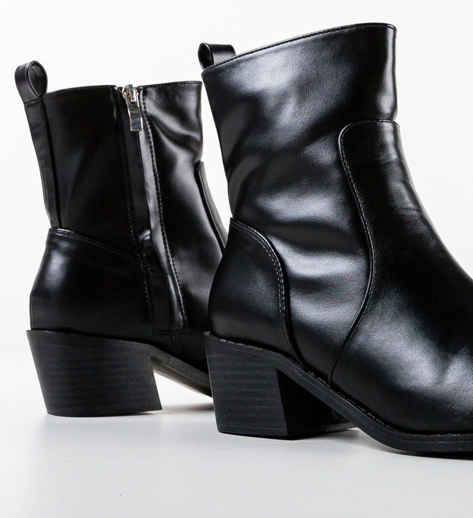 Botine dama Oreb Negre - 5 | YEO