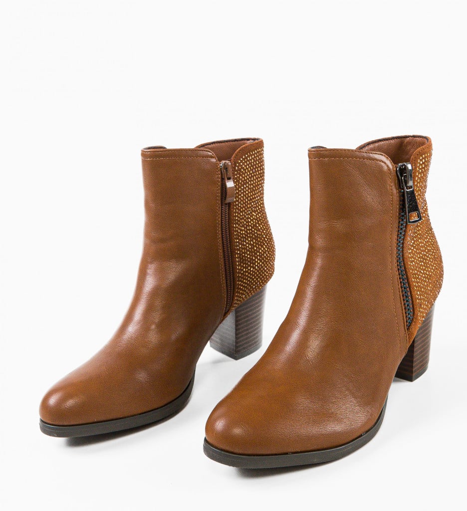 Botine dama Ortega Camel - 5 | YEO