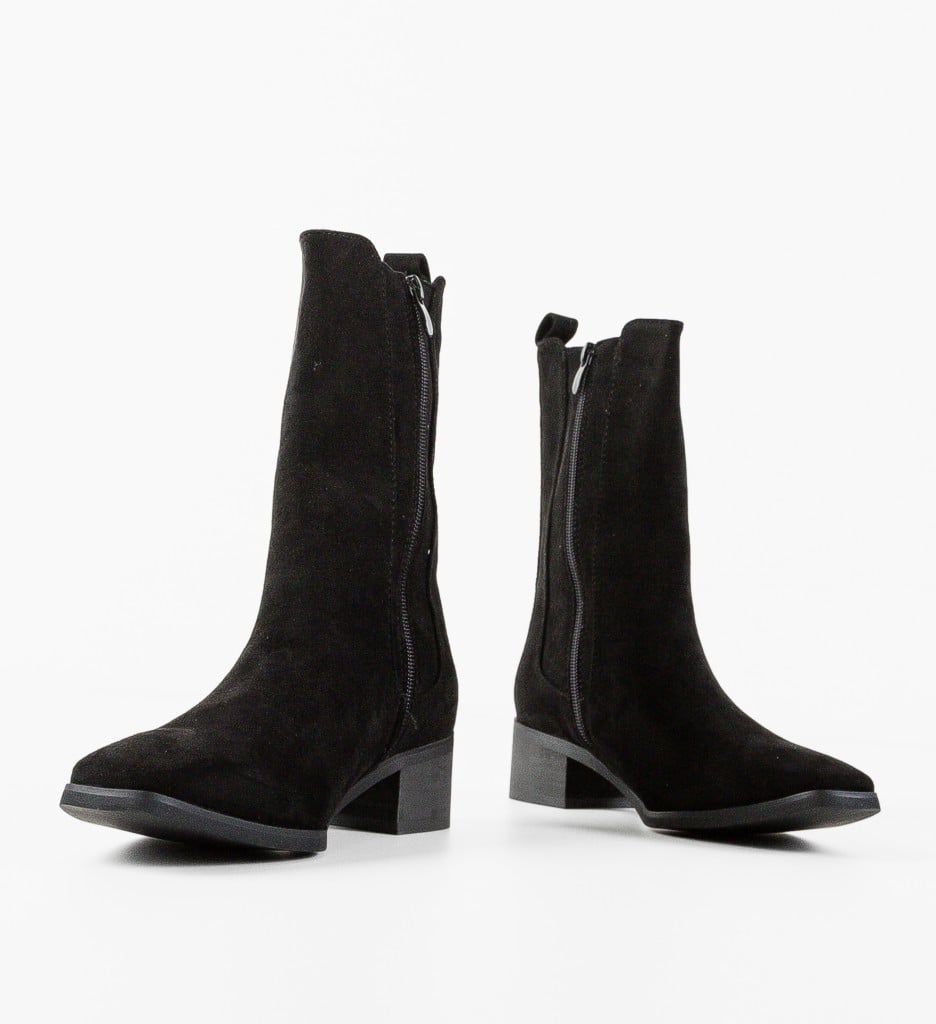 Botine dama Patel Negre - 5 | YEO